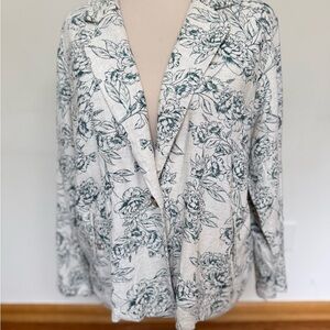 J. Jill Beige/Green Blazer #115